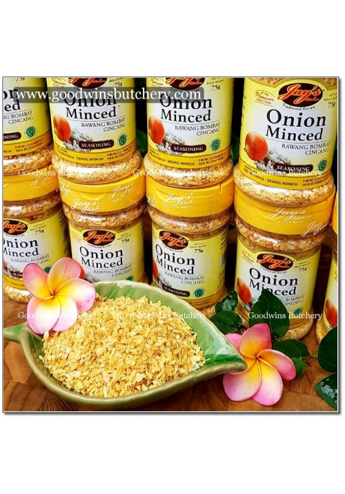 Herb spice Jay's ONION MINCED bawang bombai cincang goreng Jays 75g